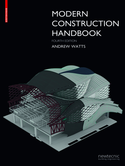 Title details for Modern Construction Handbook by Andrew Watts - Available